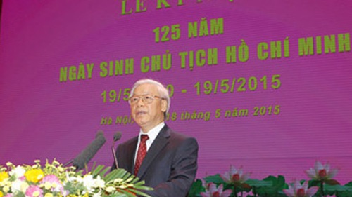 Lễ kỷ niệm 125 năm ngày sinh Chủ tịch Hồ Chí Minh